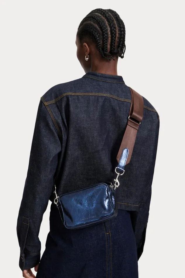 Rachel Comey Clutches Handbags Crossbody Women Cowell Crossbody Dark Indigo Rachel Comey Clutches Handbags Crossbody Women Cowell Crossbody Dark Indigo