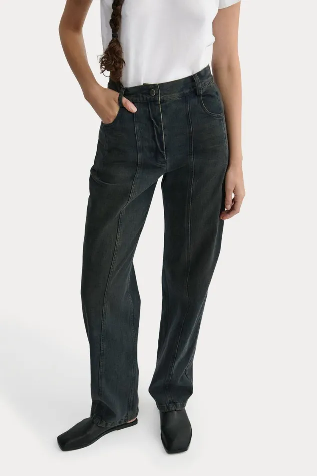 Rachel Comey Denim Shop Women Tany Pant Very Black Rachel Comey Denim Shop Women Tany Pant Very Black