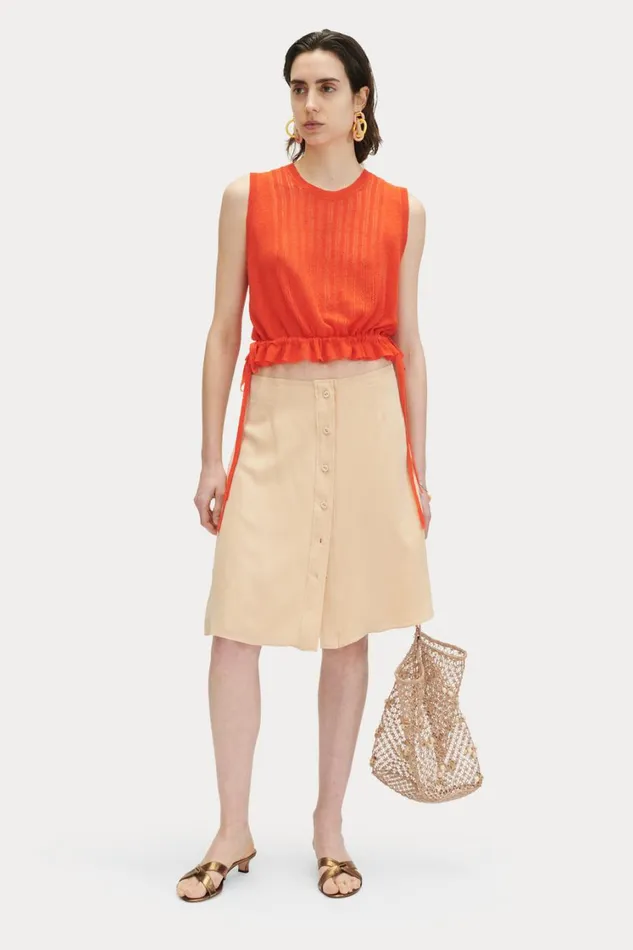 Rachel Comey Dresses Women Brisk Dress Light Peach Rachel Comey Dresses Women Brisk Dress Light Peach
