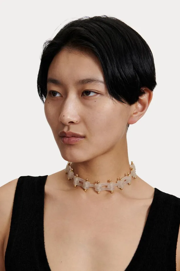 Rachel Comey Jewelry Women Bedford Choker Oat Rachel Comey Jewelry Women Bedford Choker Oat