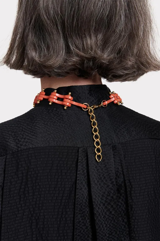 Rachel Comey Jewelry Women Bedford Choker Oat Rachel Comey Jewelry Women Bedford Choker Oat