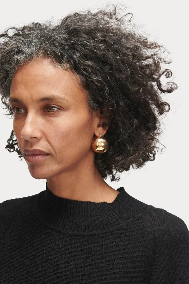 Rachel Comey Jewelry Women Large Keel Hoop Gold Rachel Comey Jewelry Women Large Keel Hoop Gold