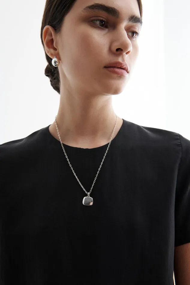 Rachel Comey Jewelry Women Quarry Maite Necklace Small Silver Rachel Comey Jewelry Women Quarry Maite Necklace Small Silver