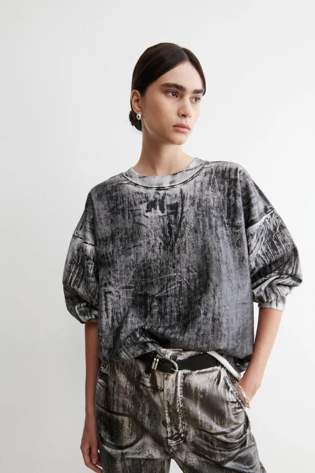Rachel Comey Tshirts Sweatshirts Women Fond Sweatshirt Black Brushed