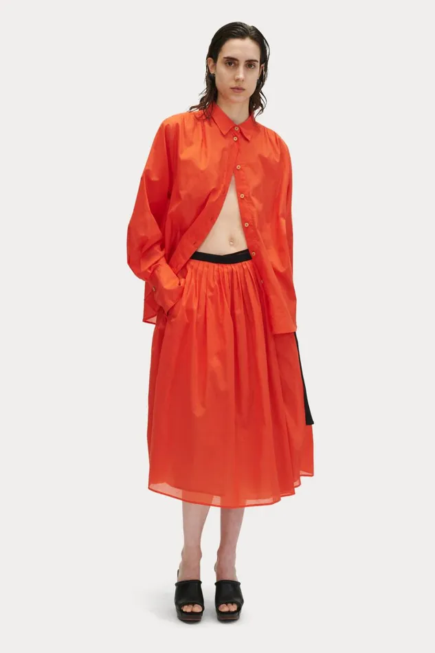 Rachel Comey Tops Women Becker Top Coral