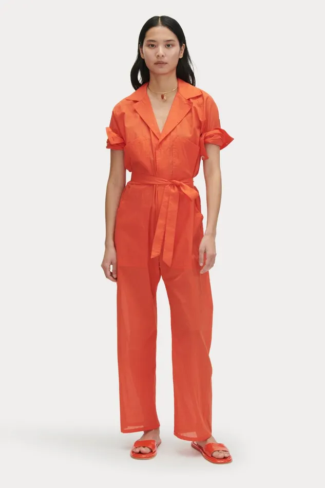 Rachel Comey Tops Women Becker Top Coral Rachel Comey Tops Women Becker Top Coral