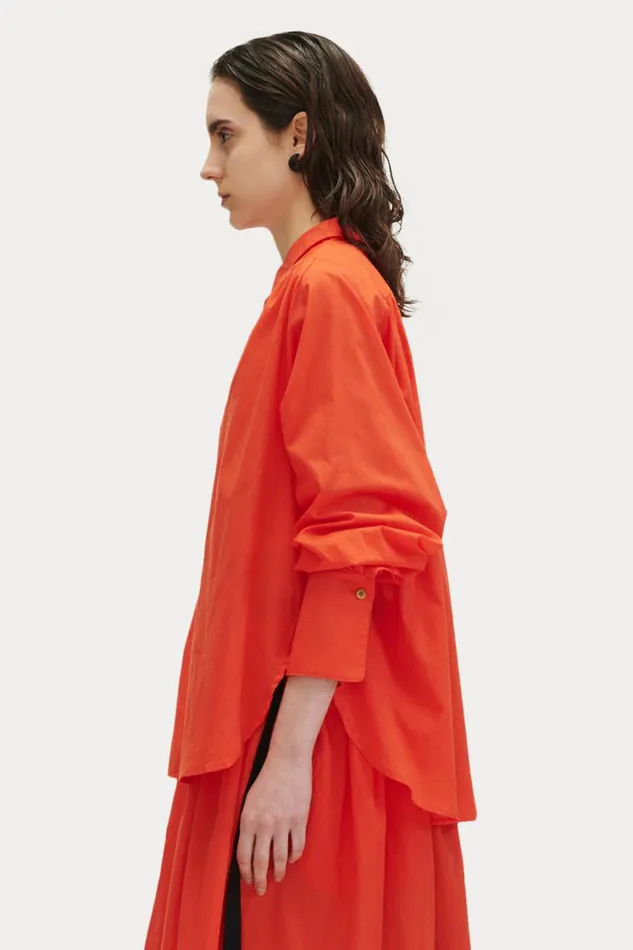 Rachel Comey Tops Women Becker Top Coral Rachel Comey Tops Women Becker Top Coral