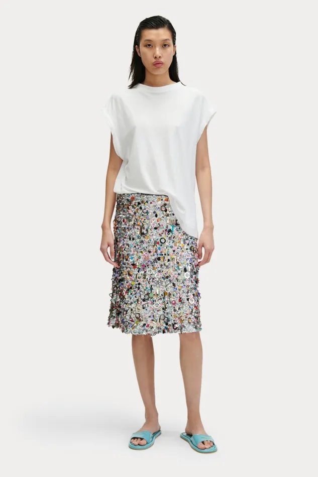 Rachel Comey Tops Women Mead Tee White Rachel Comey Tops Women Mead Tee White