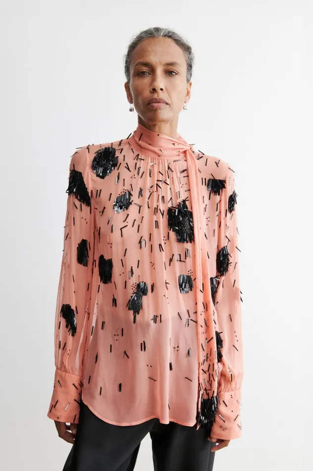 Rachel Comey Tops Women Tie Rite Top Coralblack