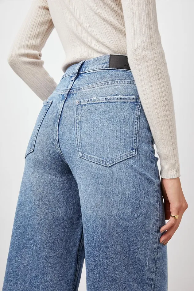 Rails Denim Women GETTY CROP WIDE LEG Geranium Rails Denim Women GETTY CROP WIDE LEG Geranium