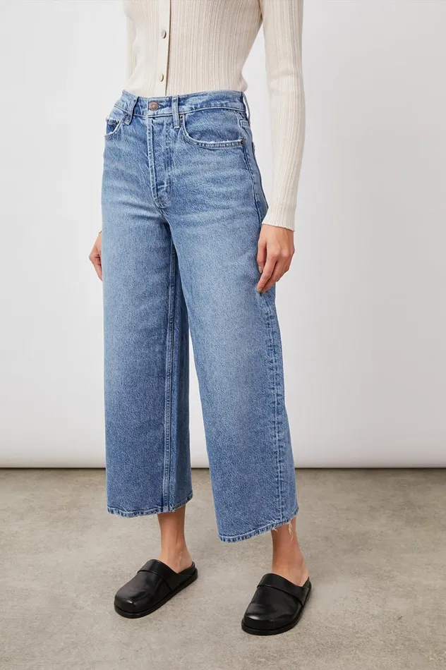 Rails Denim Women GETTY CROP WIDE LEG Geranium Rails Denim Women GETTY CROP WIDE LEG Geranium
