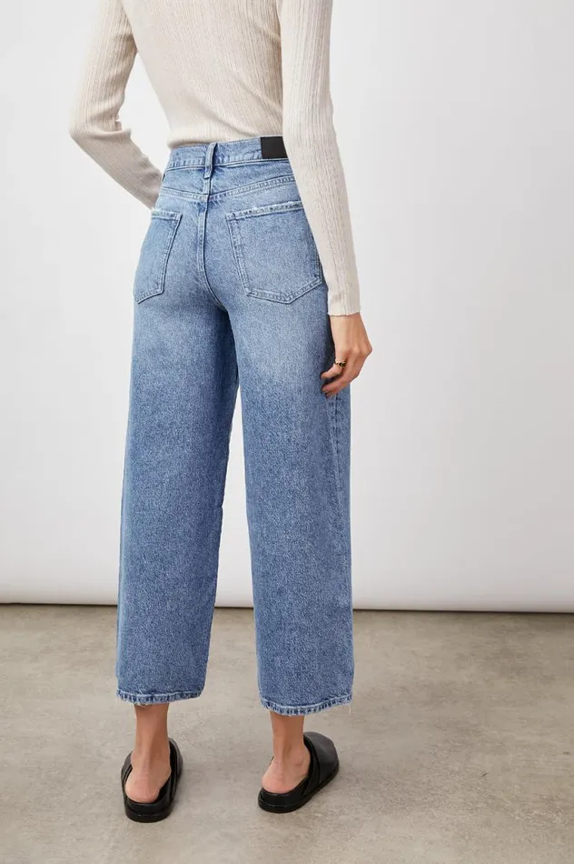 Rails Denim Women GETTY CROP WIDE LEG Geranium Rails Denim Women GETTY CROP WIDE LEG Geranium