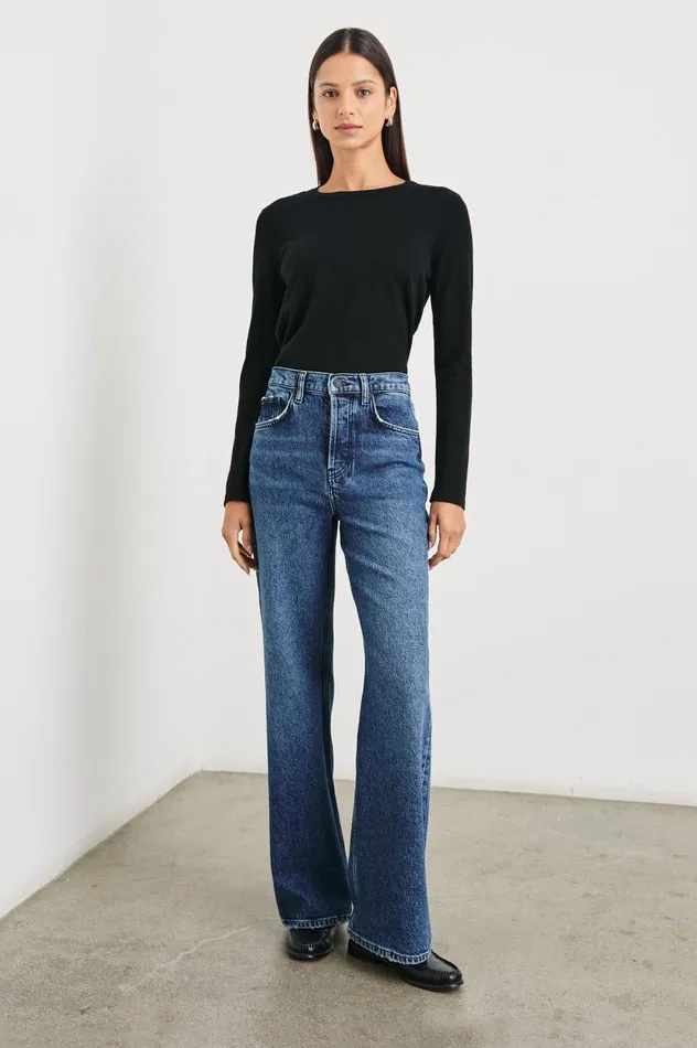 Rails Denim Women GETTY WIDE LEG Moonlit Ocean