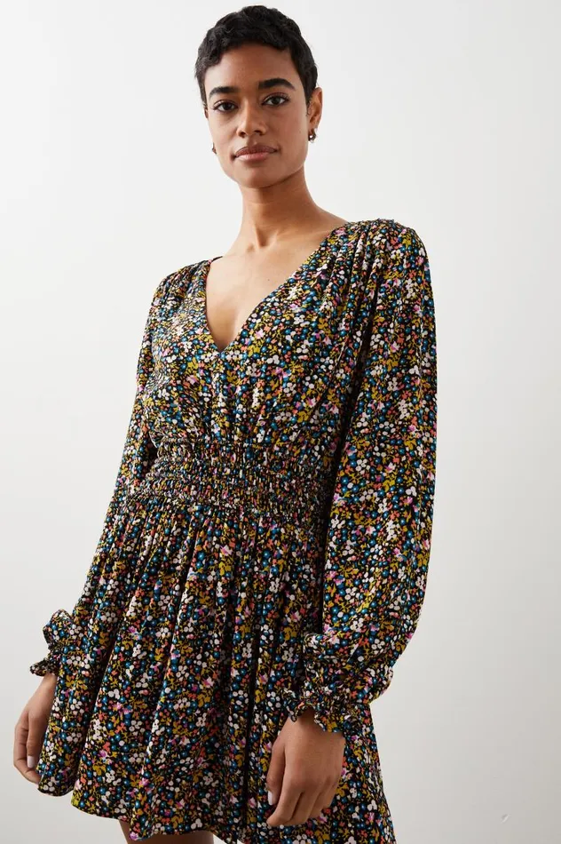Rails Dresses and Rompers Women DELANEY DRESS Dark Ditsy Floral
