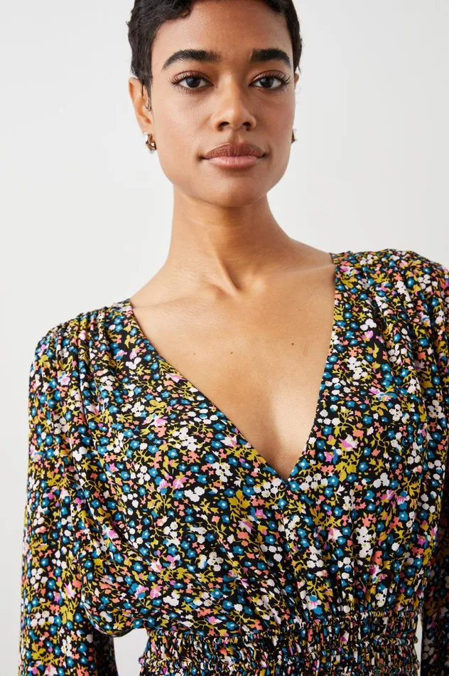 Rails Dresses and Rompers Women DELANEY DRESS Dark Ditsy Floral