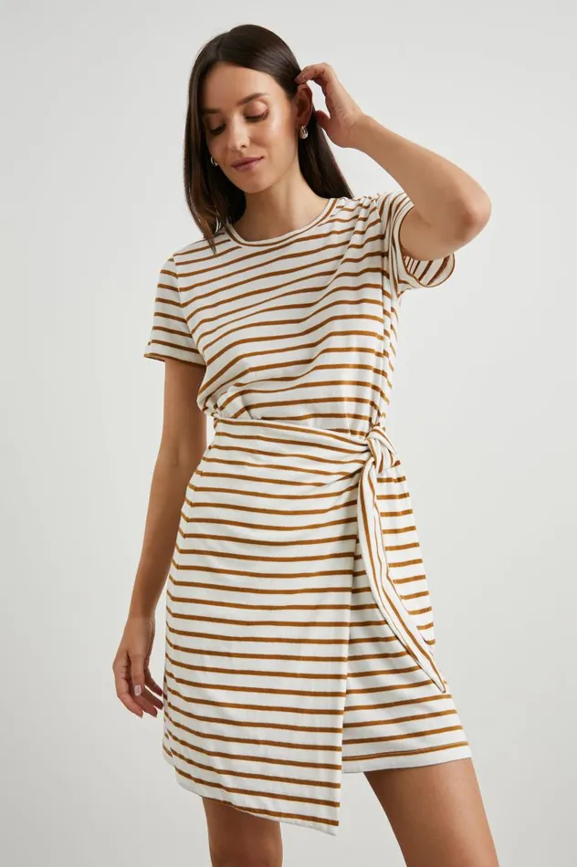 Rails Dresses and Rompers Women EDIE DRESS Carmel Stripe