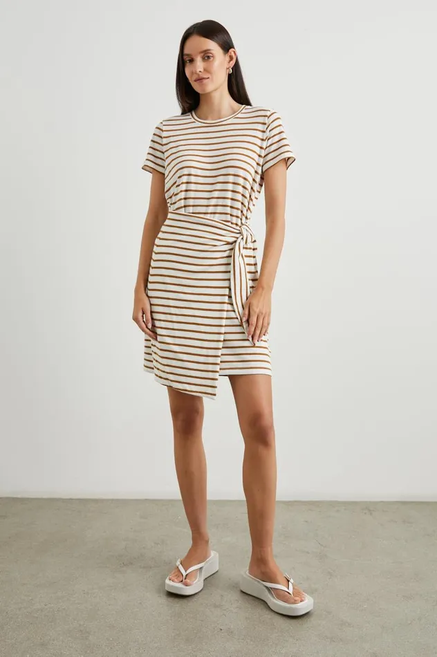 Rails Dresses and Rompers Women EDIE DRESS Carmel Stripe
