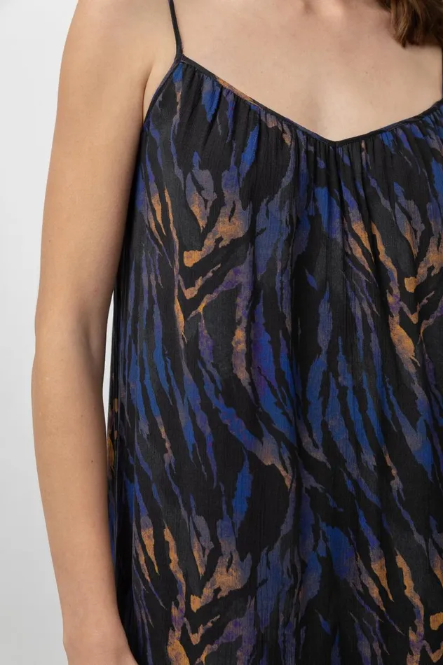 Rails Dresses and Rompers Women JENNICA DRESS Cobalt Tiger Stripe