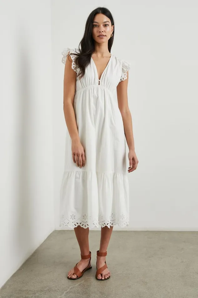 Rails Dresses and Rompers Women TINA DRESS White