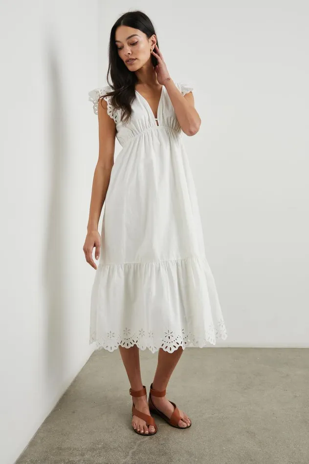 Rails Dresses and Rompers Women TINA DRESS White