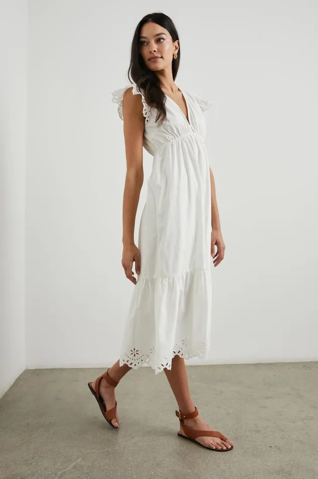 Rails Dresses and Rompers Women TINA DRESS White