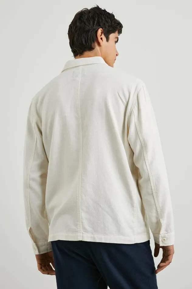 Rails Jackets and Coats Men AMBROSE JACKET Ecru