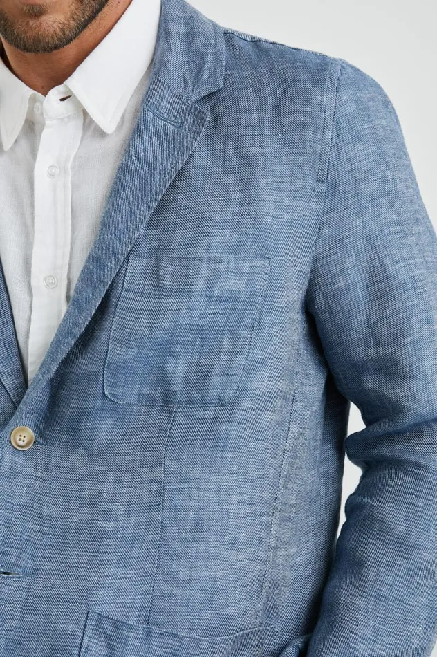 Rails Jackets and Coats Men SORRENTO BLAZER Blue Mirage
