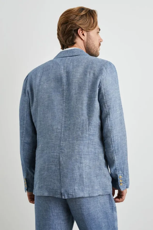 Rails Jackets and Coats Men SORRENTO BLAZER Blue Mirage
