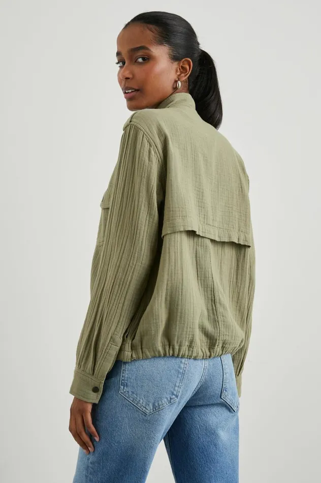 Rails Jackets and Coats Women COLLINS JACKET Gauze Mermaid