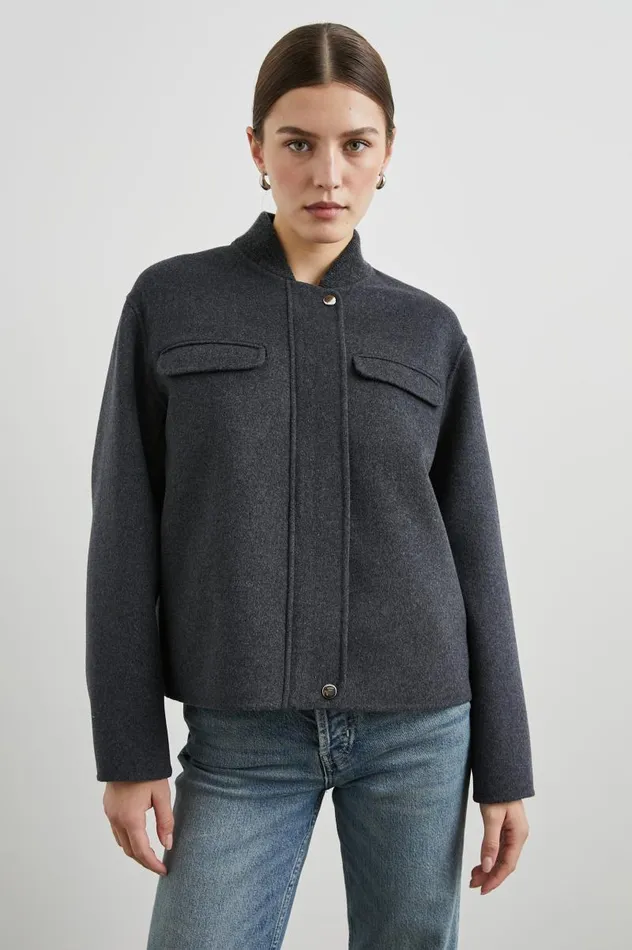 Rails Jackets and Coats Women KINSLEY JACKET Charcoal