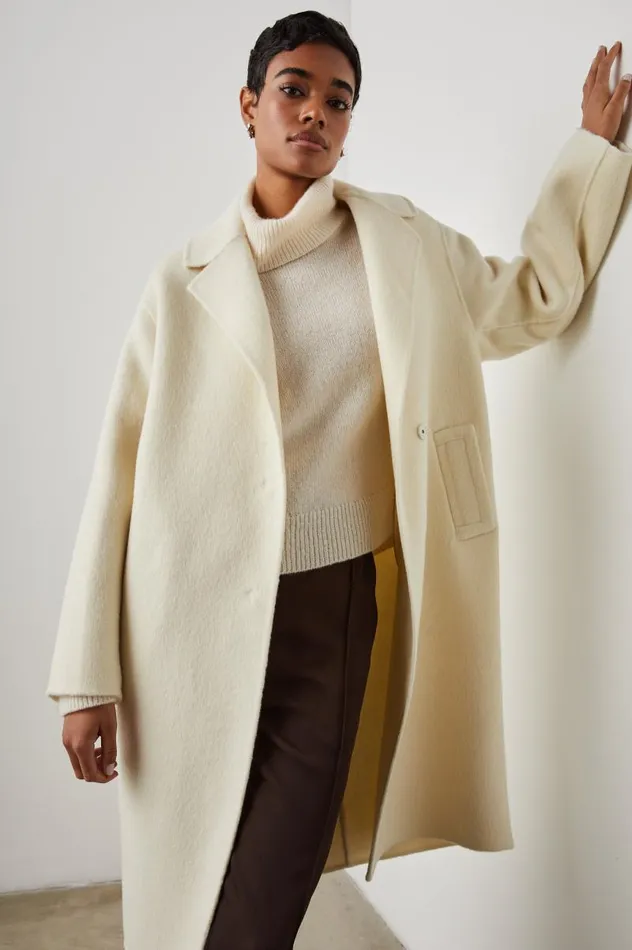 Rails Jackets and Coats Women LORE COAT Ivory