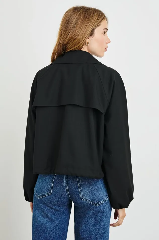 Rails Jackets and Coats Women NORTH JACKET Black Twill