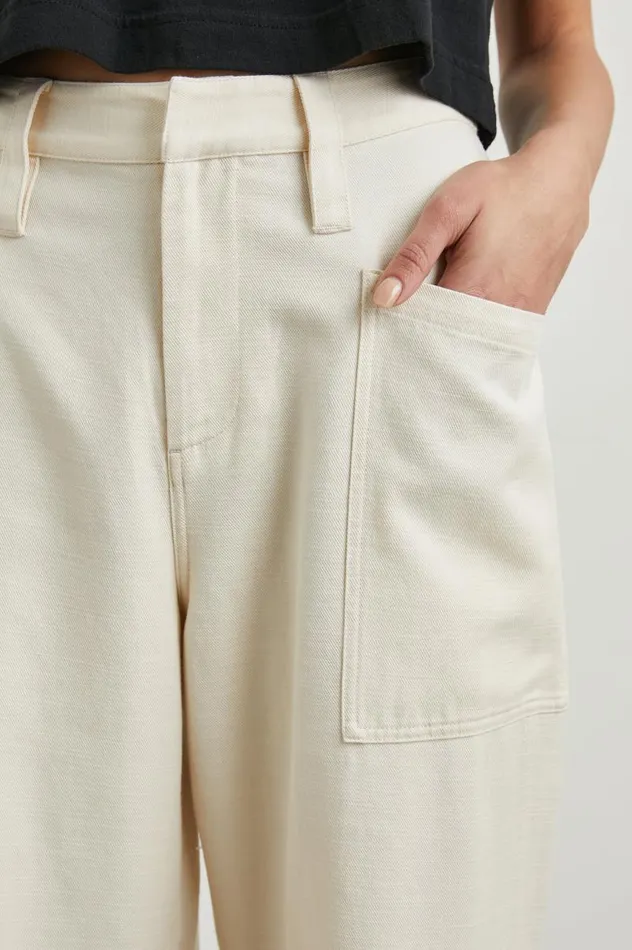 Rails Pants and Shorts Women JOSS PANT Ecru