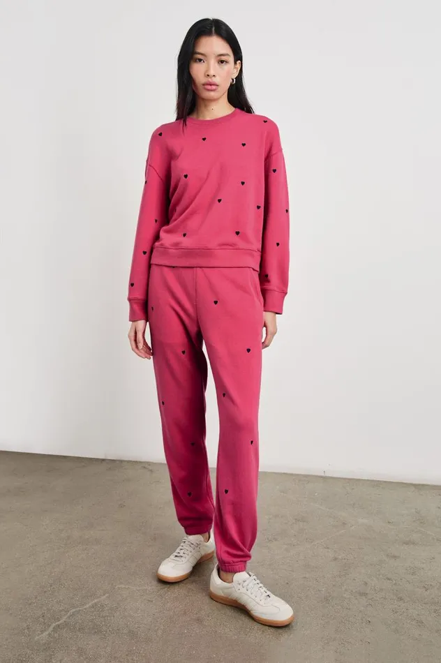 Rails Pants and Shorts Women KINGSTON PANT Pink Midnight Hearts