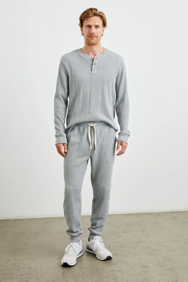 Rails Pants Men COOPER PANT Heather Grey
