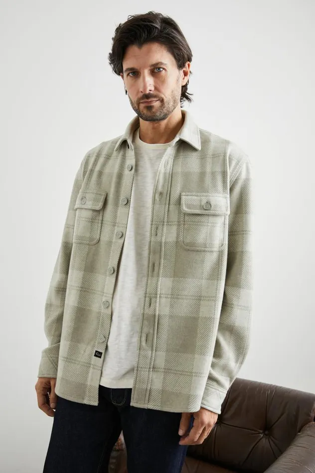 Rails Shirts Men ALDER SHIRT Fawn Cream
