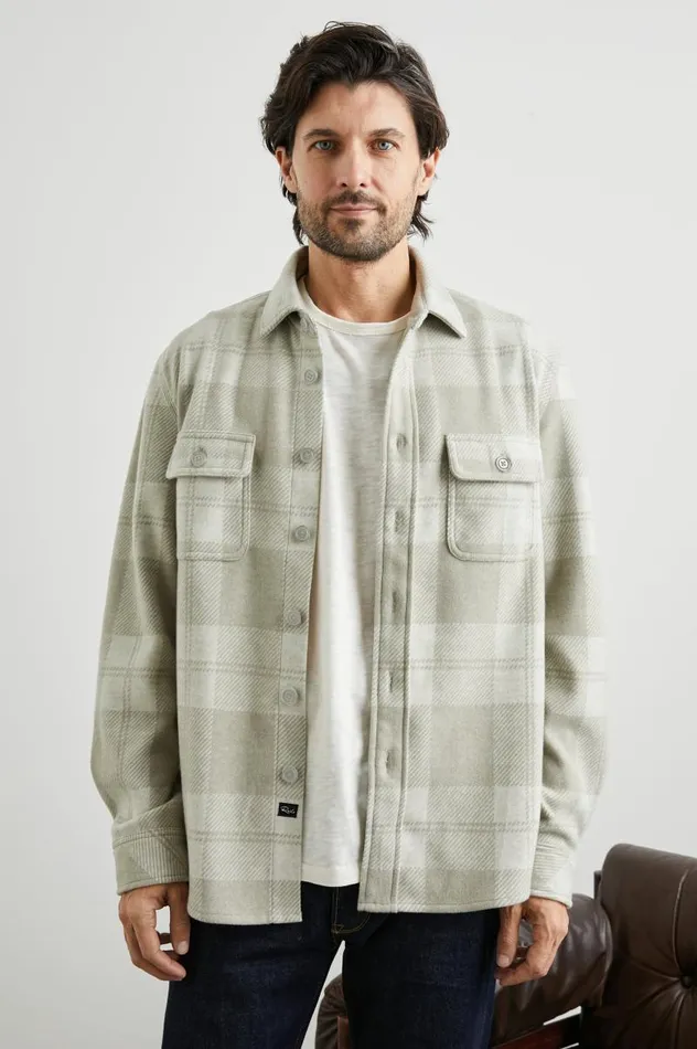 Rails Shirts Men ALDER SHIRT Fawn Cream