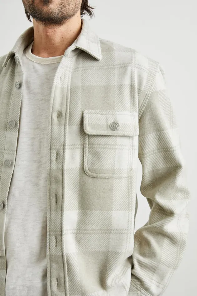 Rails Shirts Men ALDER SHIRT Fawn Cream