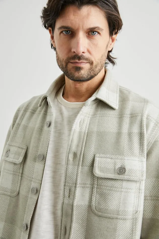 Rails Shirts Men ALDER SHIRT Fawn Cream