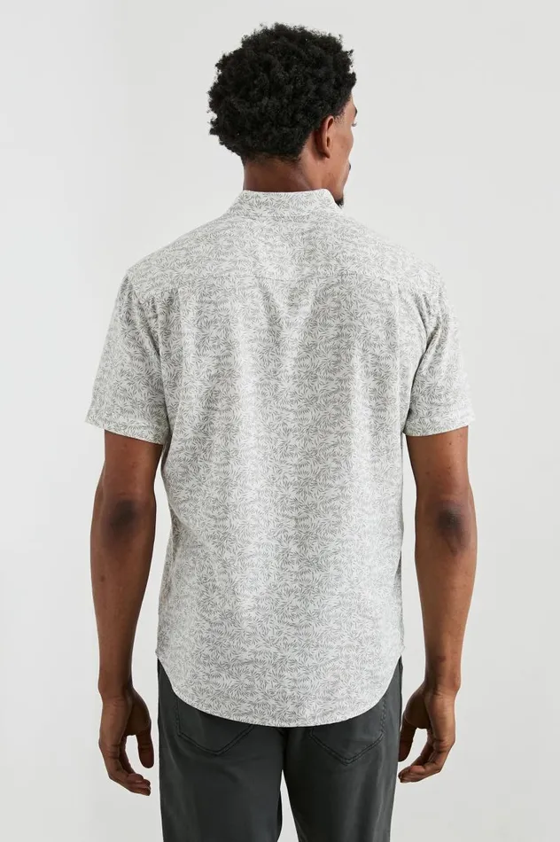 Rails Shirts Men CARSON SHIRT Crop Circle White