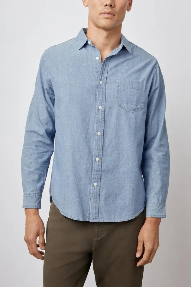 Rails Shirts Men COLTON SHIRT Medium Vintage Wash