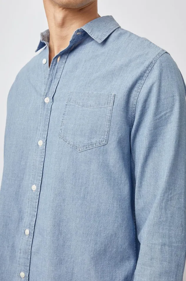 Rails Shirts Men COLTON SHIRT Medium Vintage Wash
