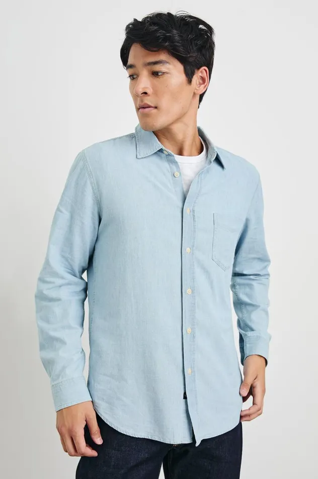 Rails Shirts Men COLTON SHIRT Medium Vintage Wash