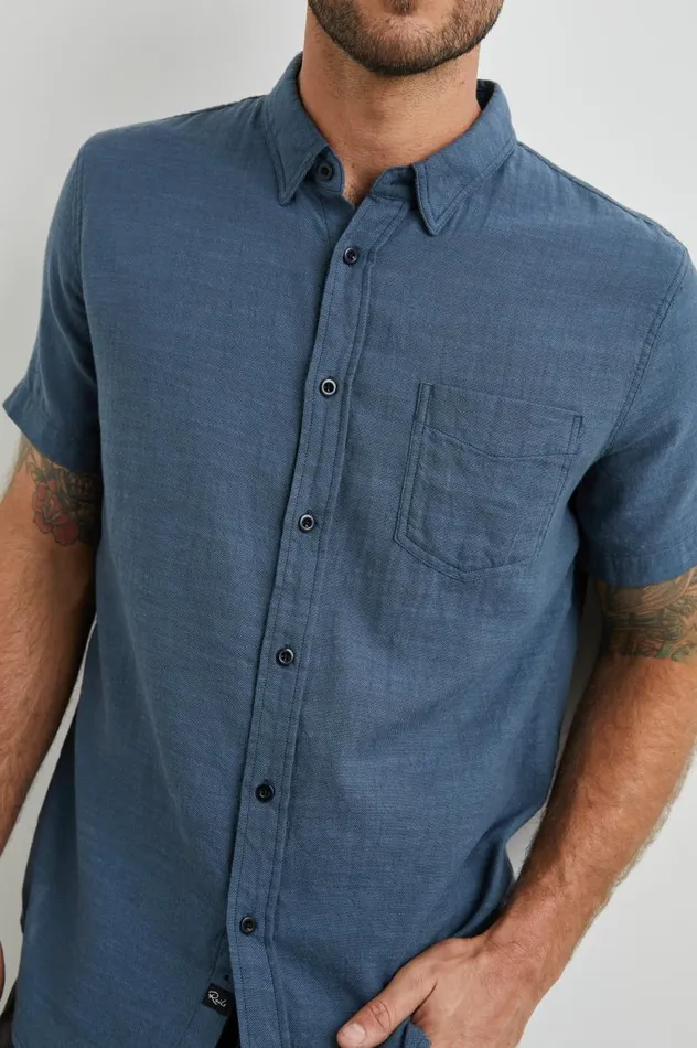 Rails Shirts Men FAIRFAX SHIRT Sea Blue