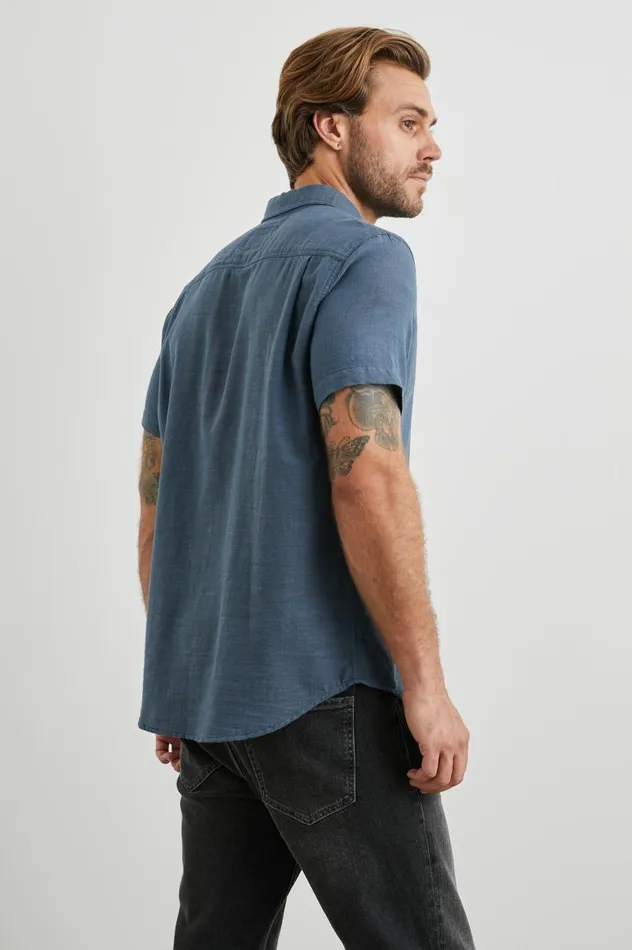 Rails Shirts Men FAIRFAX SHIRT Sea Blue