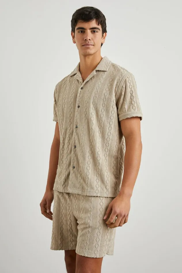 Rails Shirts Men MAVERICK SHIRT Craft Paper