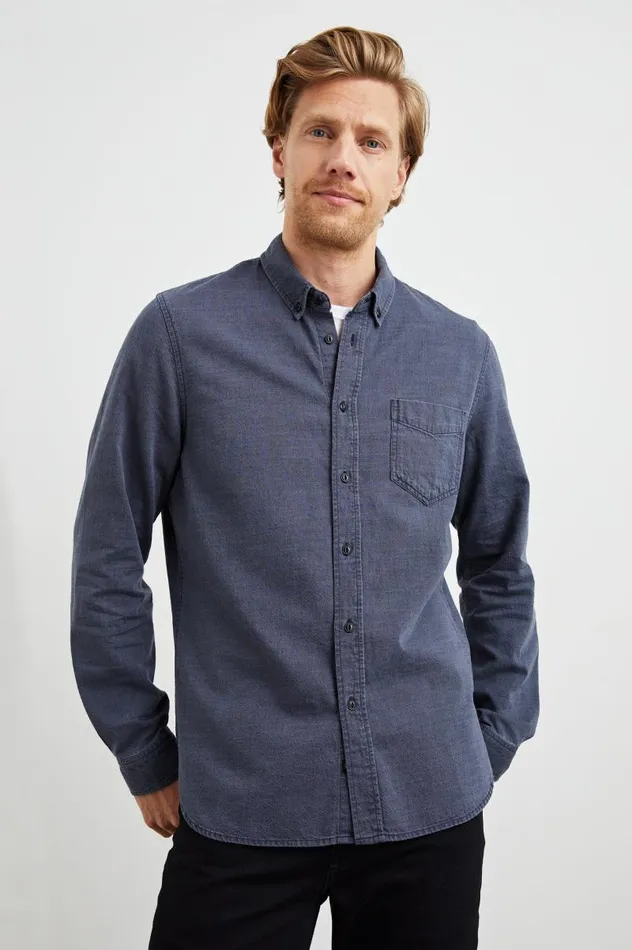 Rails Shirts Men TRISTAN SHIRT Mountain Eclipse