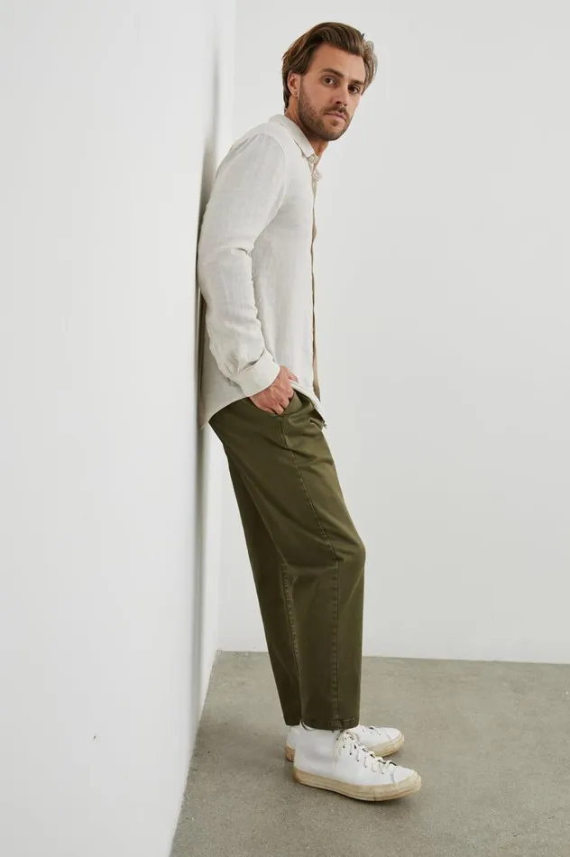 Rails Shirts Men WYATT SHIRT Hummus
