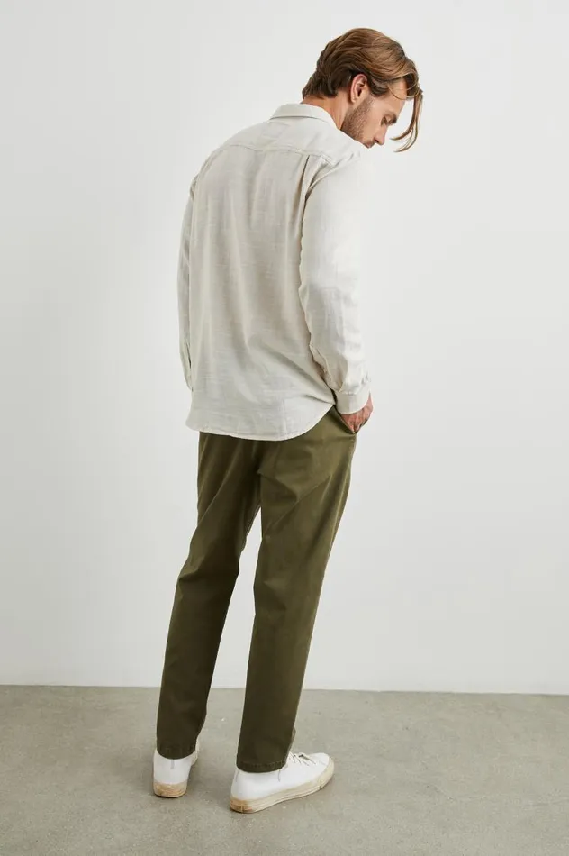 Rails Shirts Men WYATT SHIRT Hummus