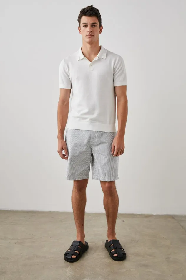 Rails Shorts and Swim Men ARSENE SHORT Navy Seersucker